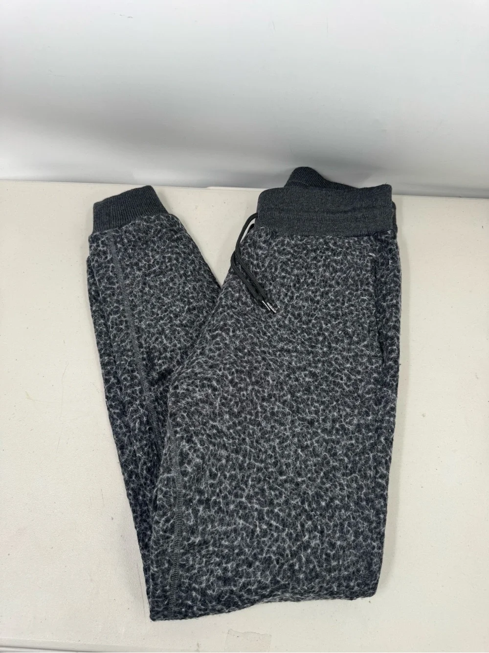 John Elliott Designer Joggers Sweatpants Size 2 Mens Medium Gray Merino Wool